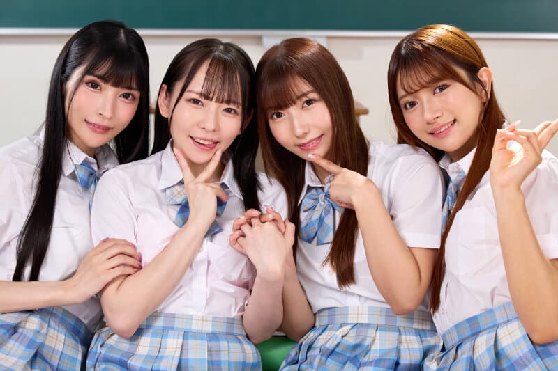 หนังญี่ปุ่น18+ ฮาเร็มสาวๆสุดป่วน หนุ่มหน้าจืดรับมือพวกเธอ URKK-123 7