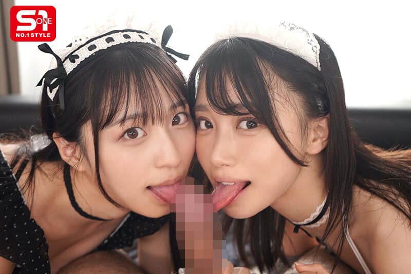 av xx สองเมดหื่นแย่งน้ำควย ขอให้เจ้านายแตกหน้าทุกเย็น SNOS-166 3